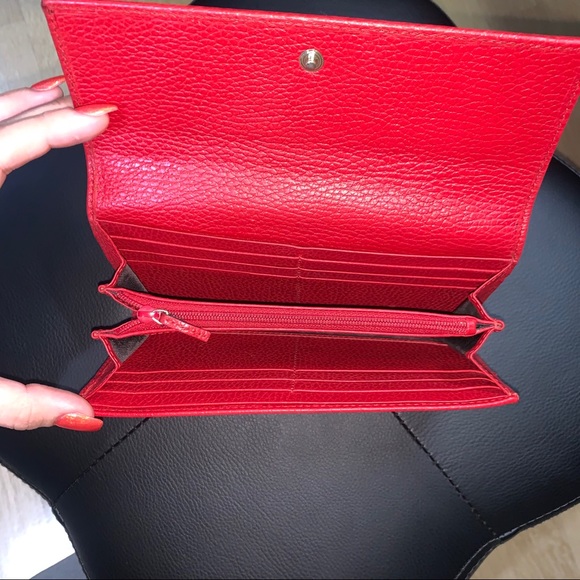 Vintage Authentic GUCCI Swing Leather Wallet - Picture 3 of 15